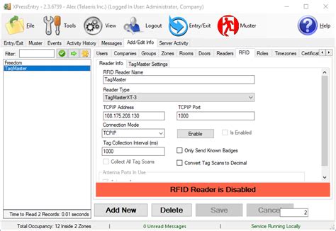 tagmaster xt 3 reader setup